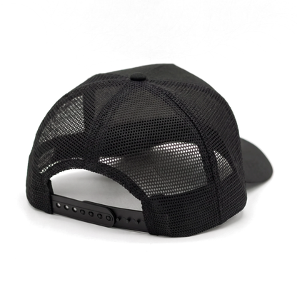 Rear view of the Stillhouse Hat showing black mesh and snapback closure