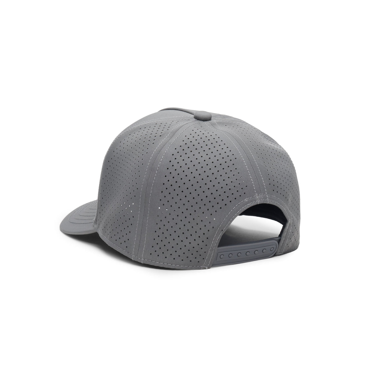 Webb Western Iron cap, rear angle showing the adjustable snapback closure