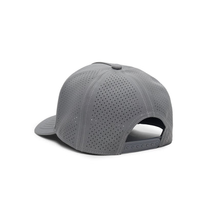 Webb Western Iron cap, rear angle showing the adjustable snapback closure