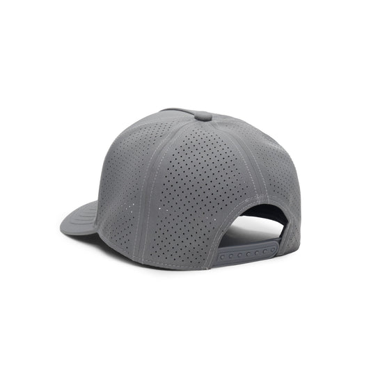 Webb Western Iron cap, rear angle showing the adjustable snapback closure