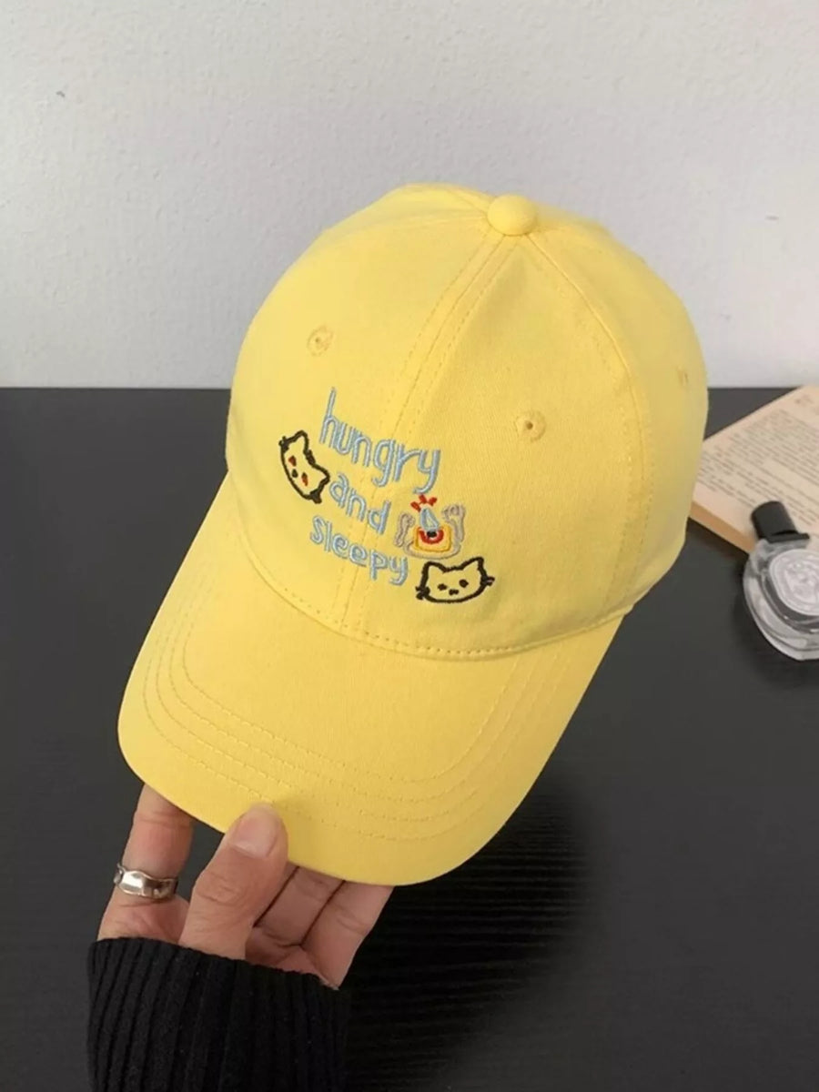 Gorra de béisbol informal bordada