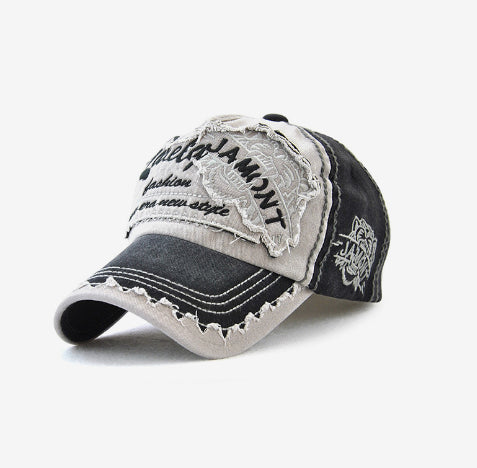 Unisex Vintage Tiger Embroidered Baseball Caps
