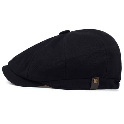 Four-color classic newsboy cap assortment