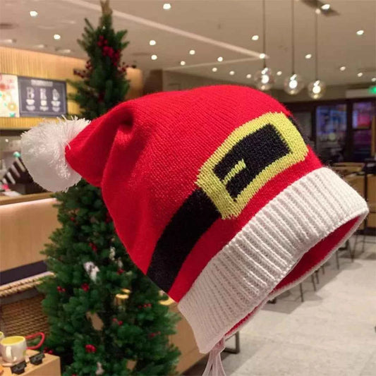 Unisex Christmas Knitted Beanie Hat