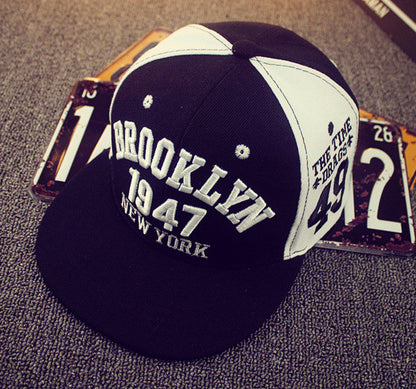 Structured conical crown snapback cap view