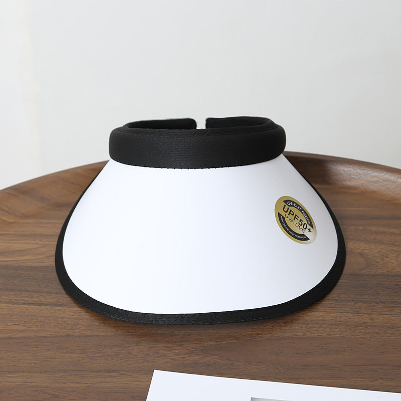 Womens UV protection sun visor hat - product photo 6