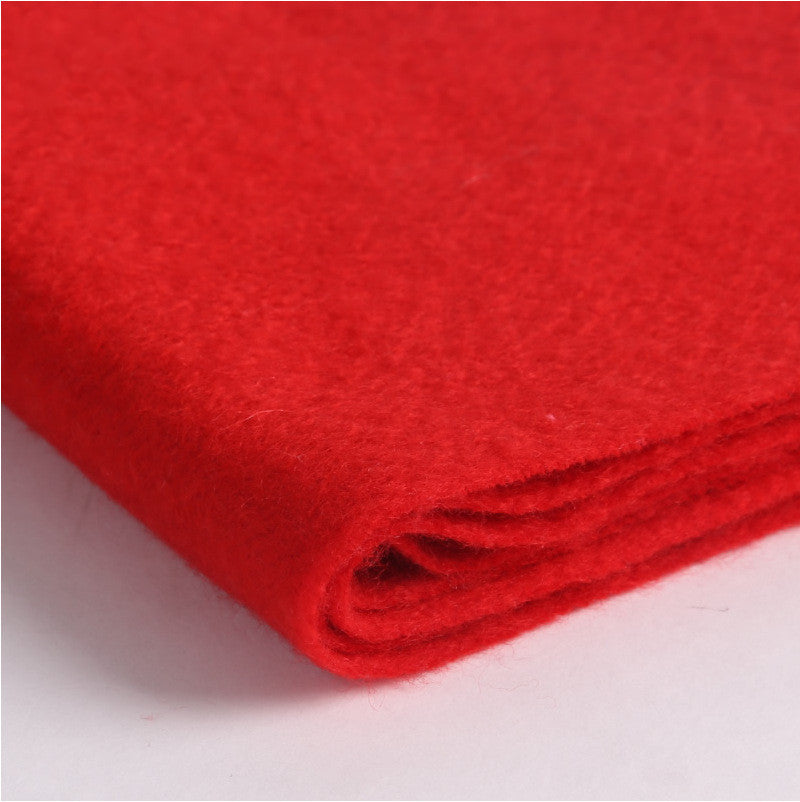 Unisex cashmere fringed winter scarf - product photo 3