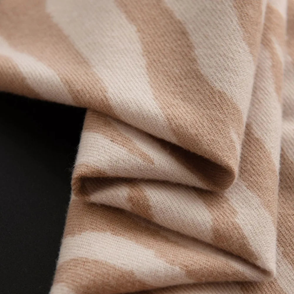 Animal print lightweight scarf - product photo 6