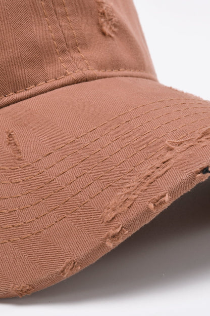 Army green adjustable cap casual styling view