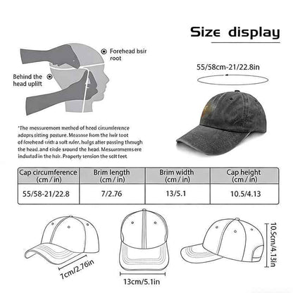 Embroidered Bald Eagle Head Hats