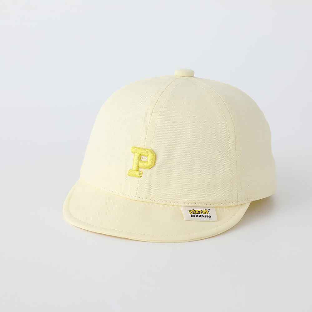 Kids Embroidered P Letter Baseball Cap