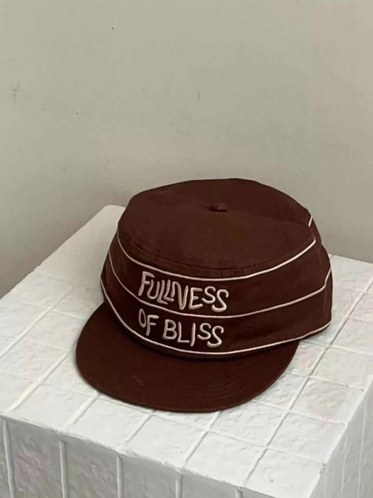 Embroidered Slogan Baseball Cap