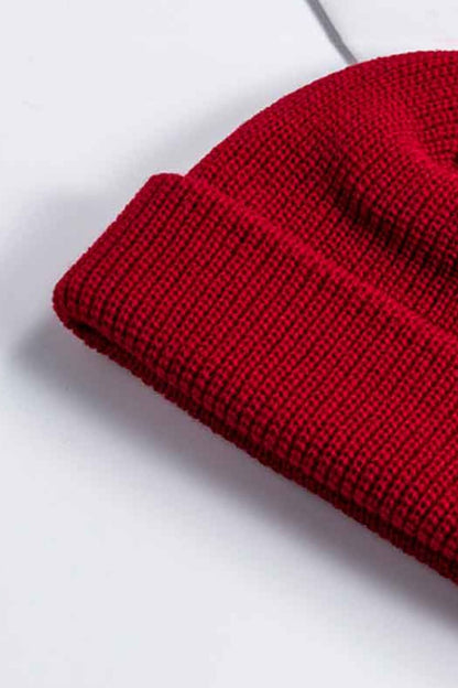 Cozy rib-knit cuff beanie full color assortment