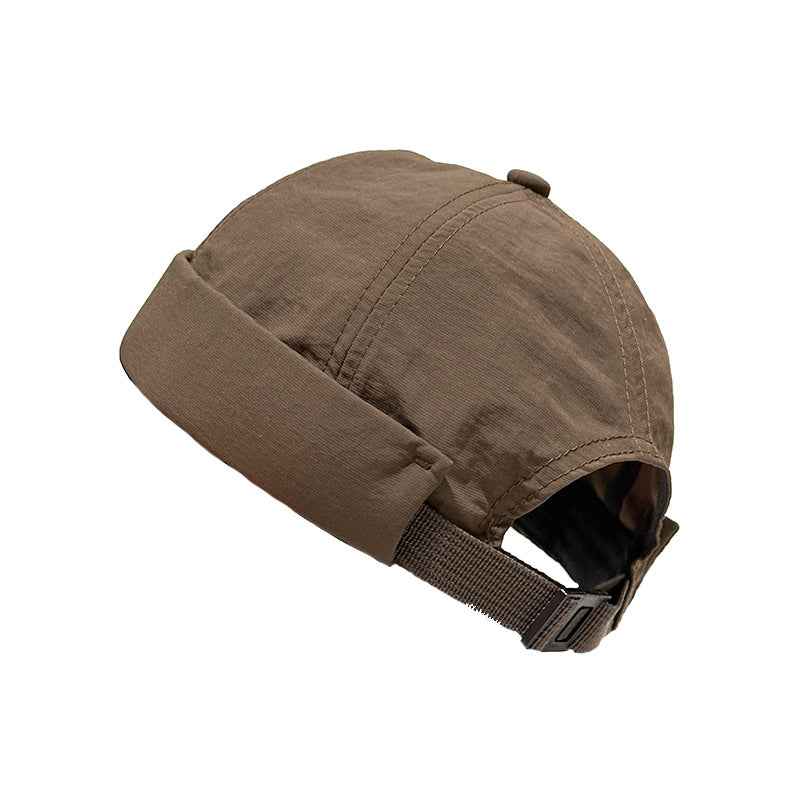 Unisex Adjustable Brimless Docker Cap