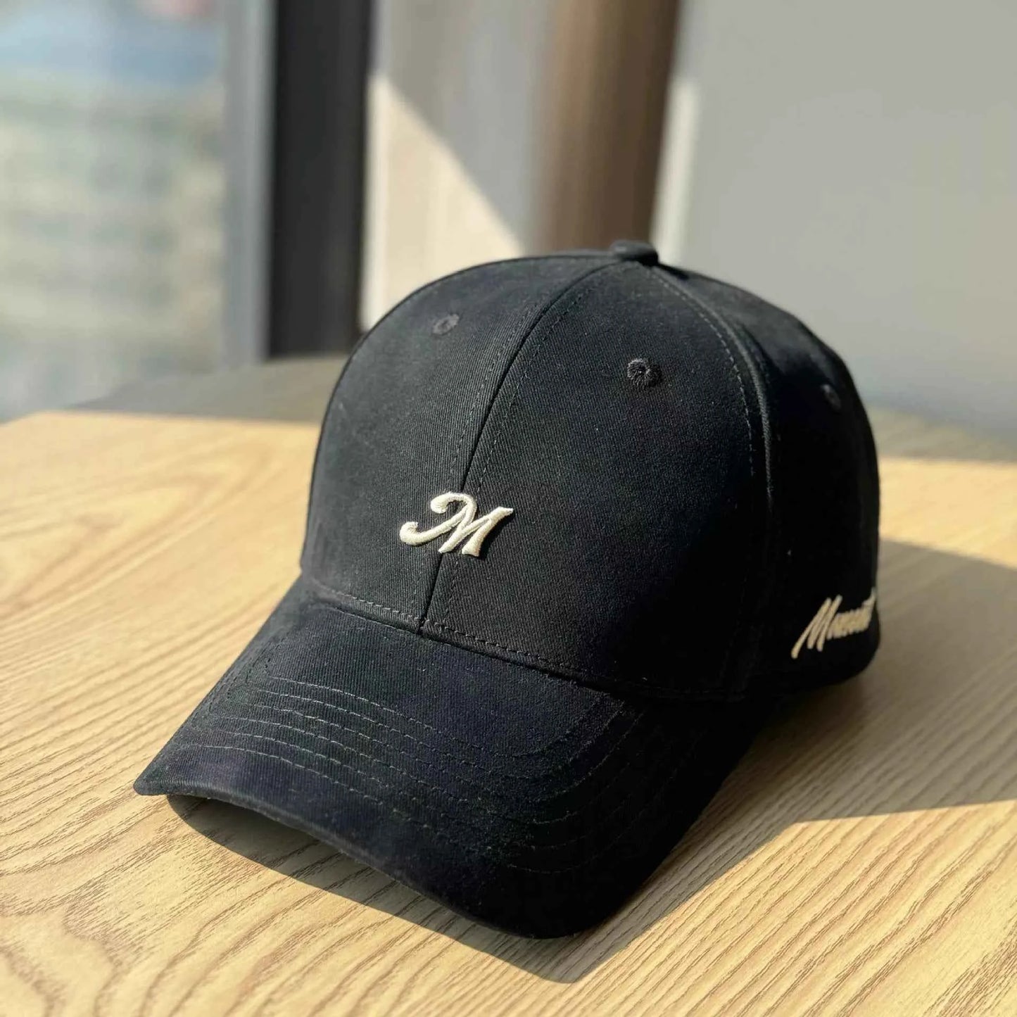 Embroidered Letter Baseball Cap