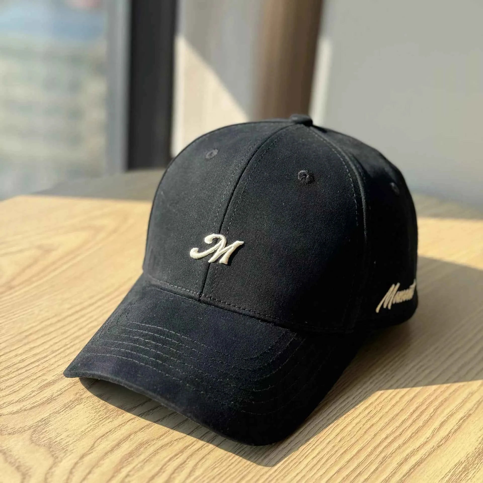 Embroidered Letter Baseball Cap