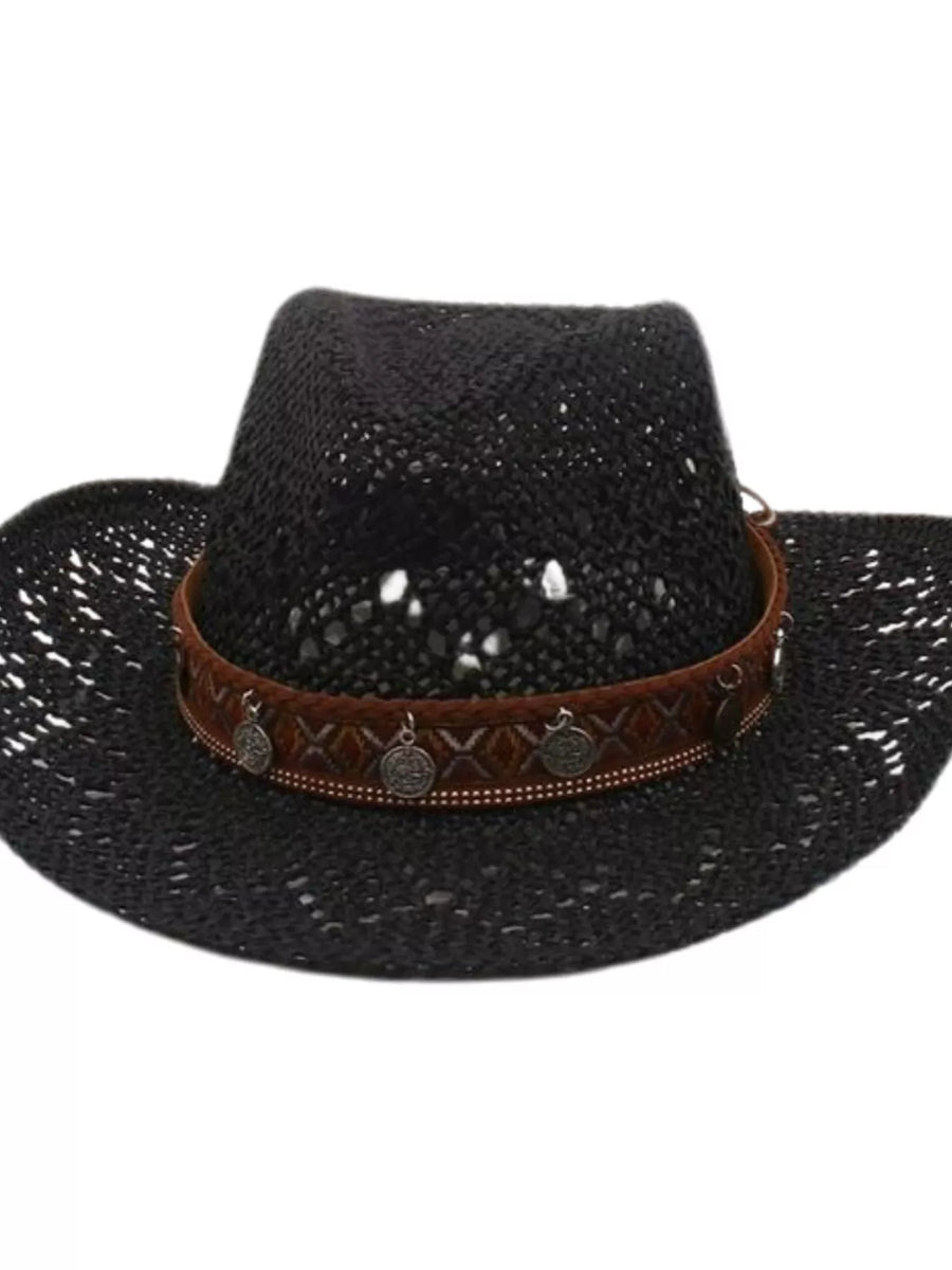Boho Woven Cowboy Hat