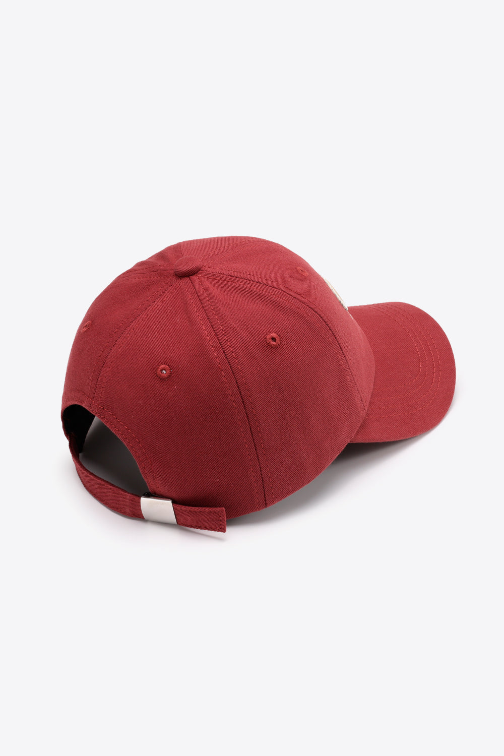 Navy CREATE NEW LIFE baseball cap curved brim view