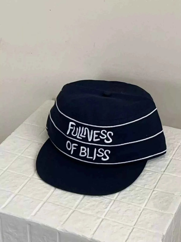 Embroidered Slogan Baseball Cap