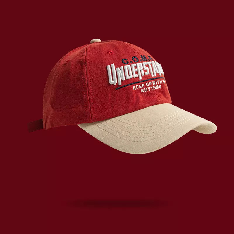 Embroidered Letter Baseball Cap style image 4