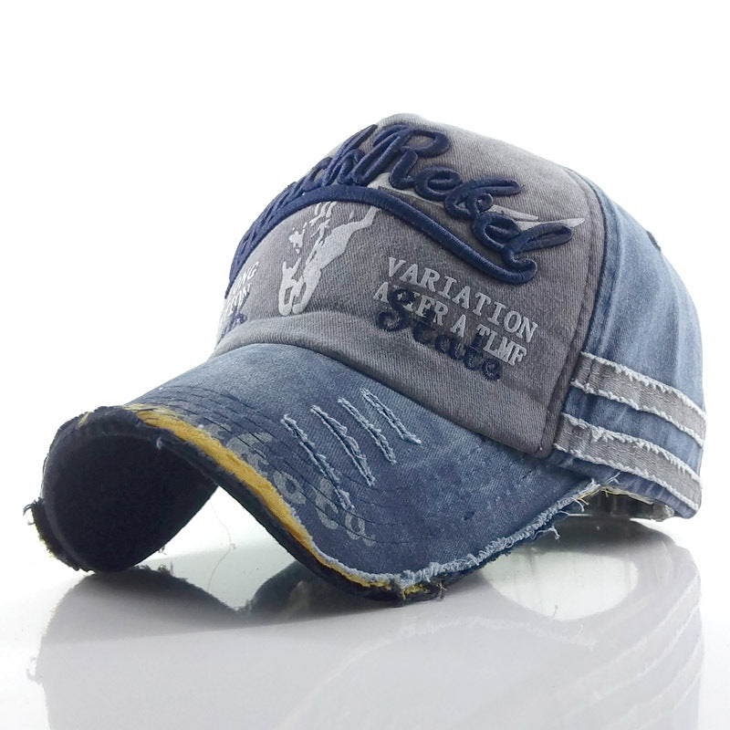 Unisex Embroidery Retro Baseball Caps