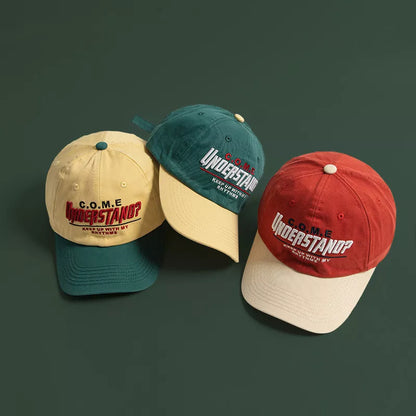 Embroidered Letter Baseball Cap style image 8