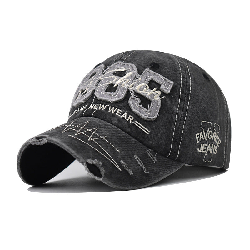 Wine red 1985 cap front view