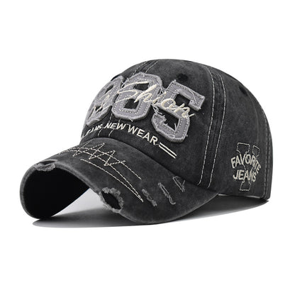 Wine red 1985 cap front view