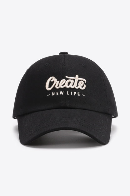 Structured cotton cap brim stitching close-up