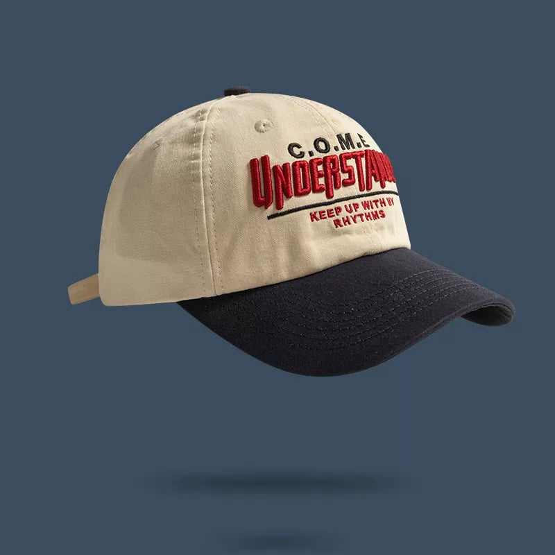 Embroidered Letter Baseball Cap style image 3