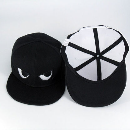 Cotton graphic snapback side profile