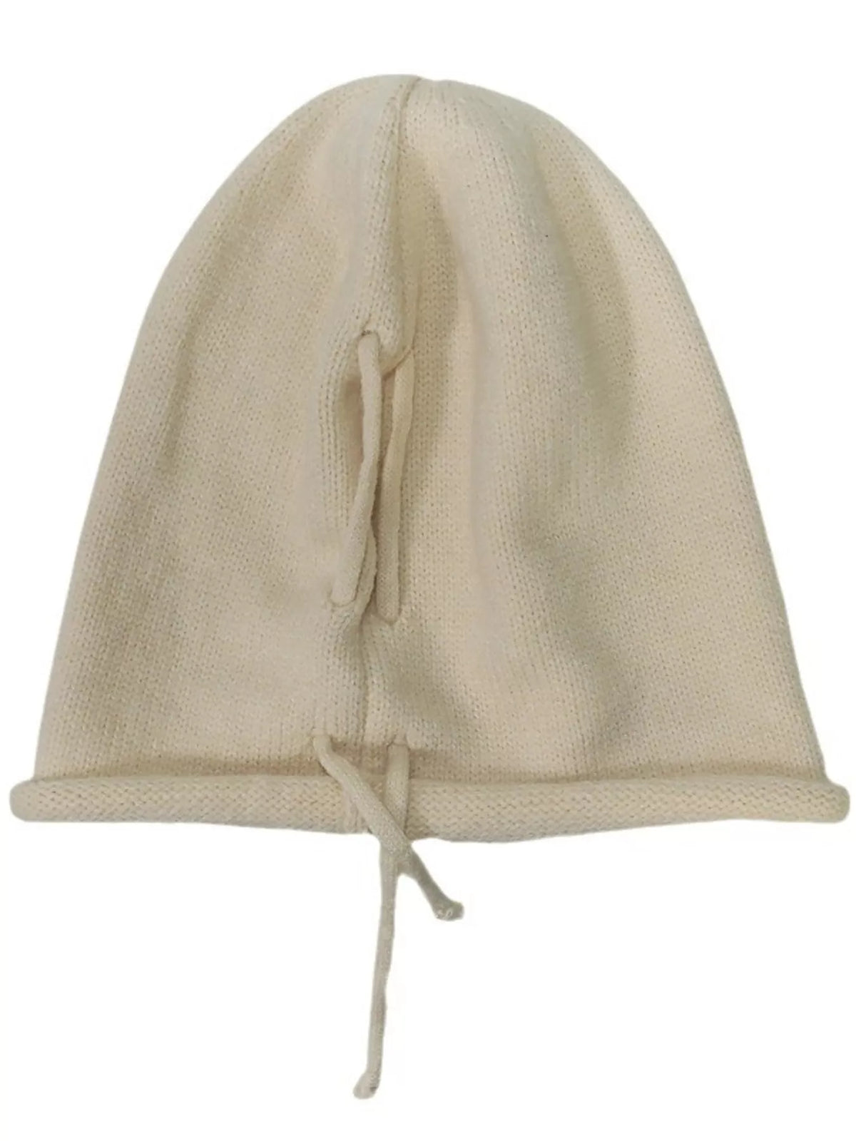Unisex Black Soft Knit Beanie Hat color option photo 06