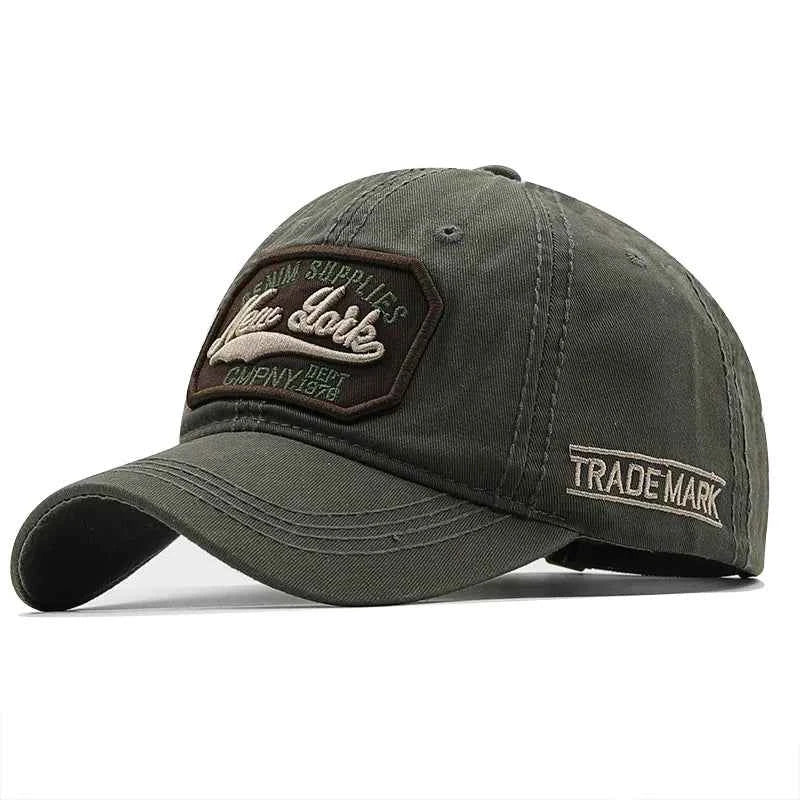 Unisex Letter Embroidered Baseball Caps Sun Shade Cap