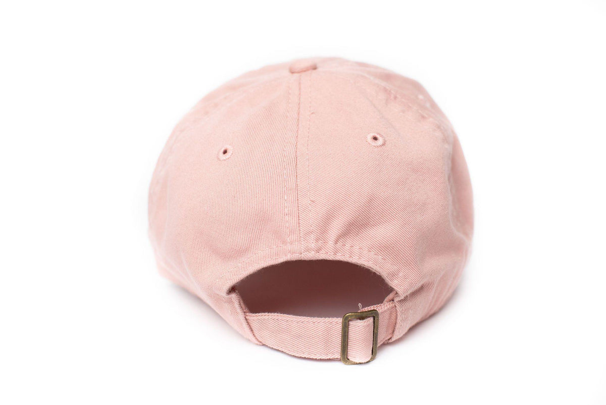 Rey To Z rear view of Dusty Rose showing the adjustable buckle